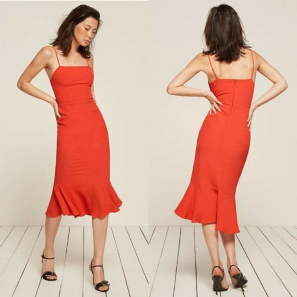 Reformation Moxie Dress - Size 4